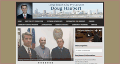 Desktop Screenshot of cityprosecutordoughaubert.com